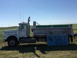 Calgary Landscape Supplies 2001 Frieghtliner