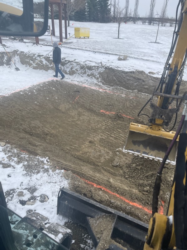 Calgary Landscape Supplies Pool Excavation